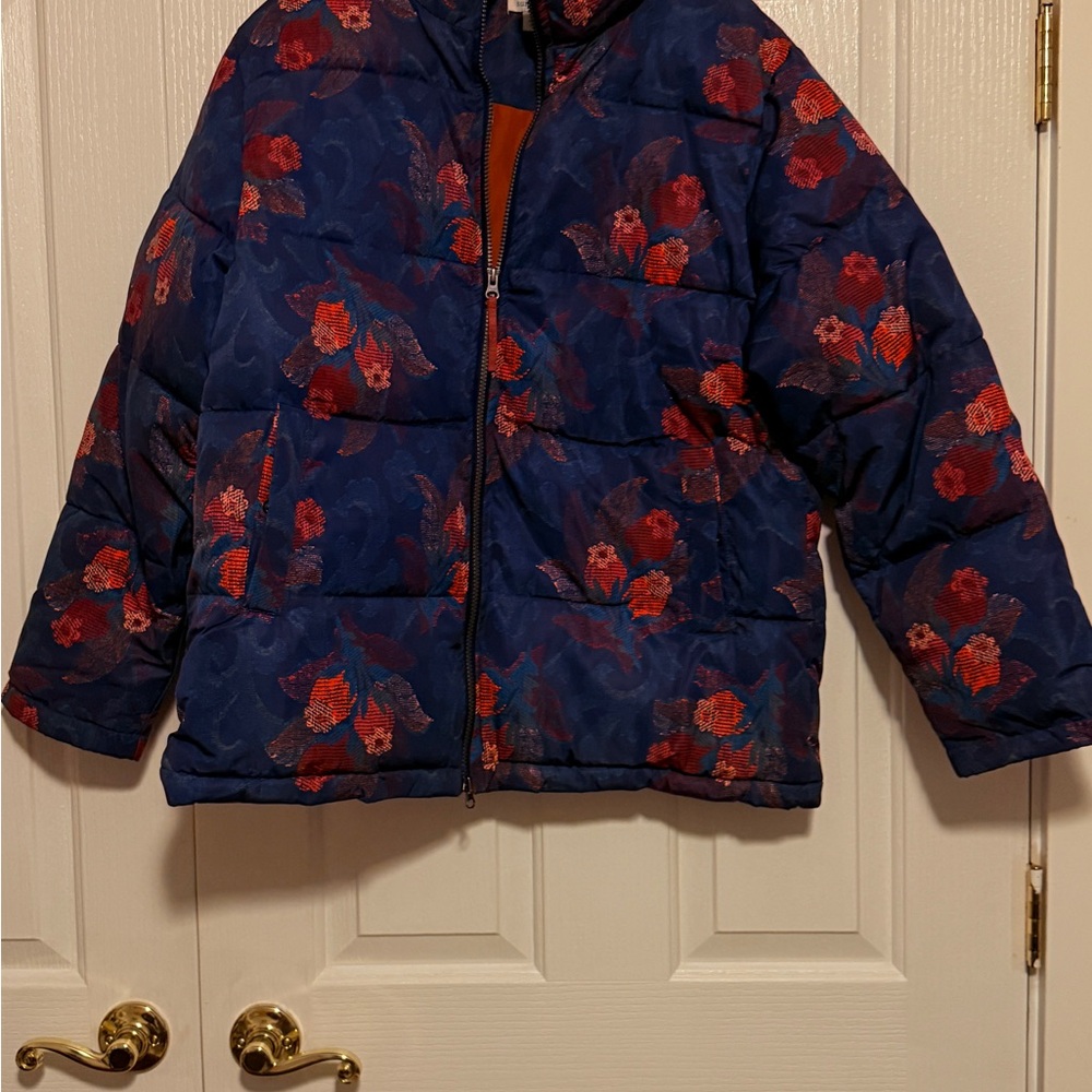 Sundance Blue and Red Patterned Jacket